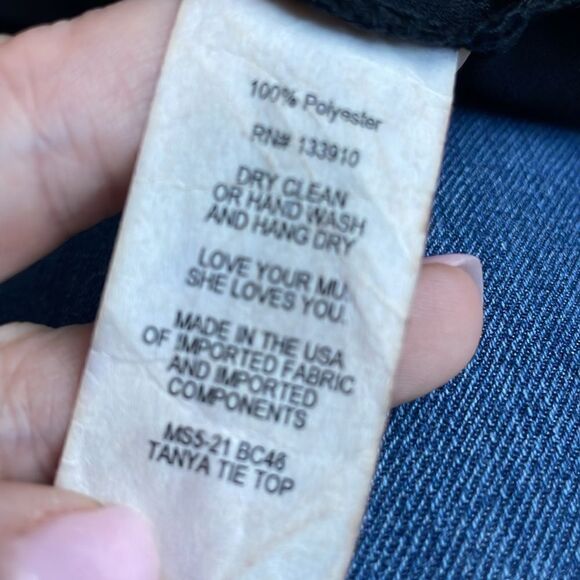 Show Me Your Mumu Tanya Tie in Black - Picture 8 of 8